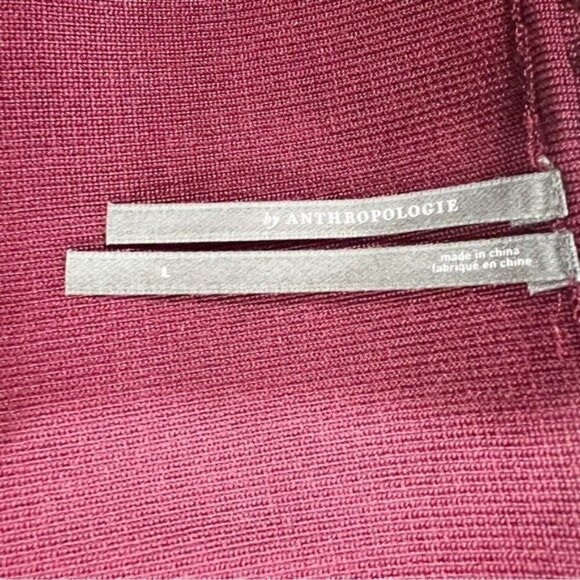 Anthropologie Slim Square-Neck Sweater Dress - Size‎ Large - Picture 11 of 11